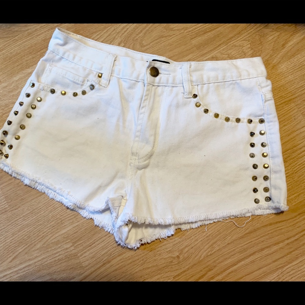 denim shorts